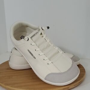 Hobibear Women's White and Gray Sneakers